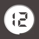 Minimal Full Timer: Desk Clock