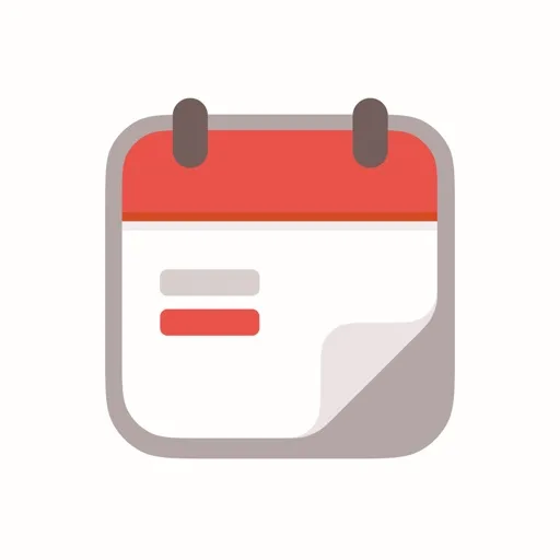 Layered: Calendar on Wallpaper
