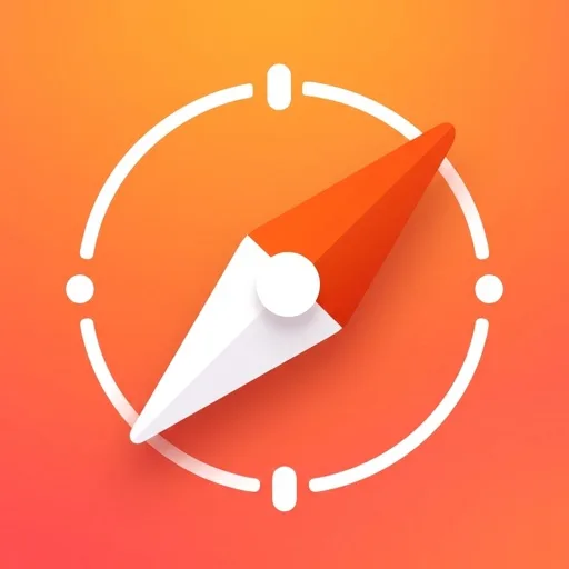PointMe: Random Bar Compass