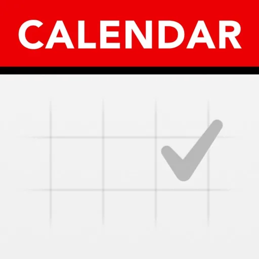 Sunrise Sunset Simple Calendar